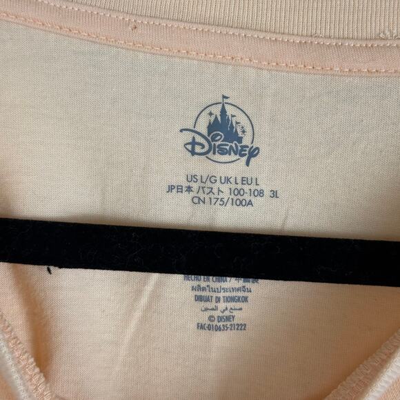 Disney Y2K Cropped Lizzie McGuire "Seriously Cool" Short Sleeve Tee Shirt -Large - Picture 2 of 4